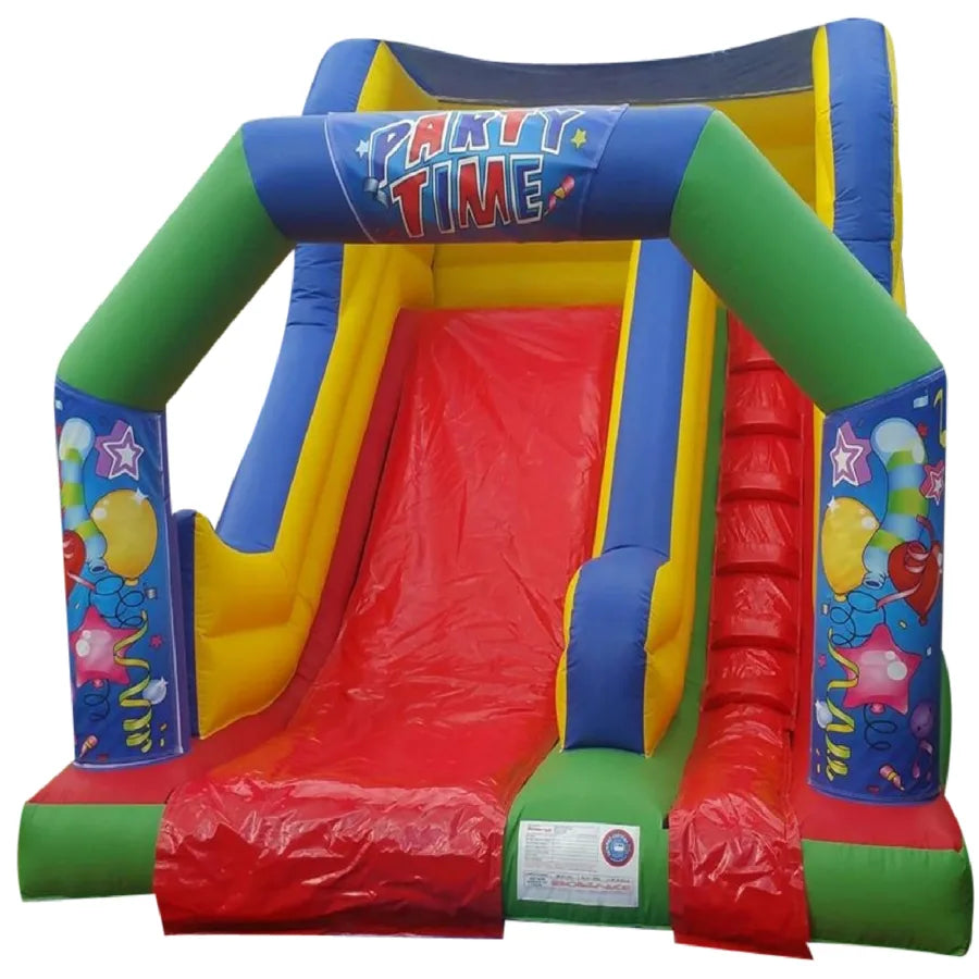 8ft Platform Slide - (Velcro Arch) - (Blue, Red, Green & Yellow Velcro) - 12x18x14ft
