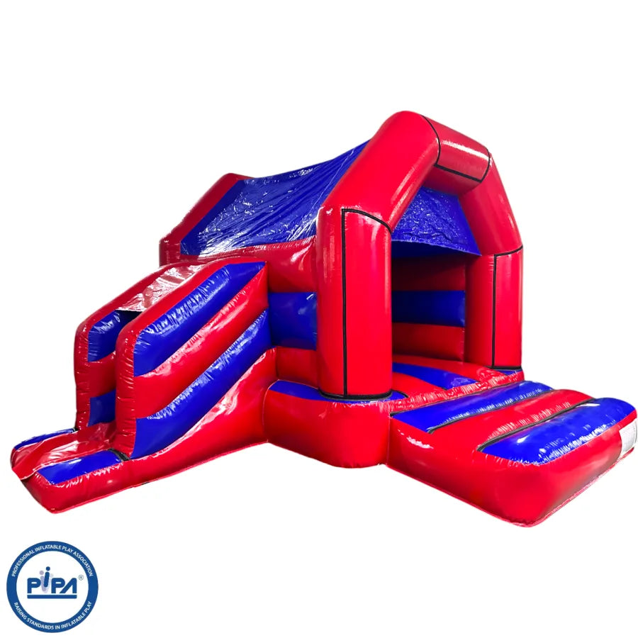 A Frame Castle - Side Combo - (Red & Blue) DISCO READY - 15x16x9.5ft