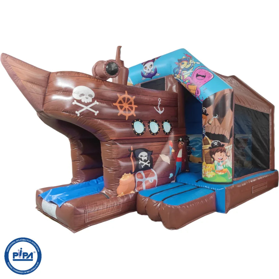 3D Front slide combo - 3D Pirate Ship (Disco ready) - 18.5x13.5x11ft