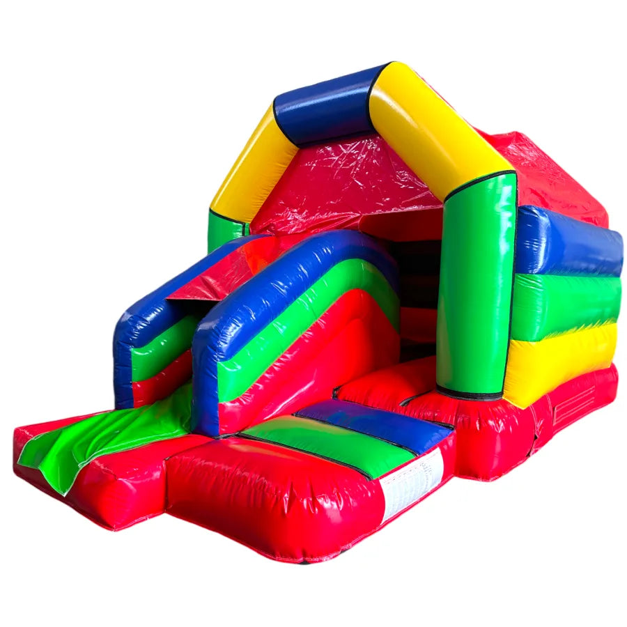 A Frame Castle - Front Combo - (Red, Yellow, Green, Blue Velcro)- DISCO READY - 16x12x9.5ft