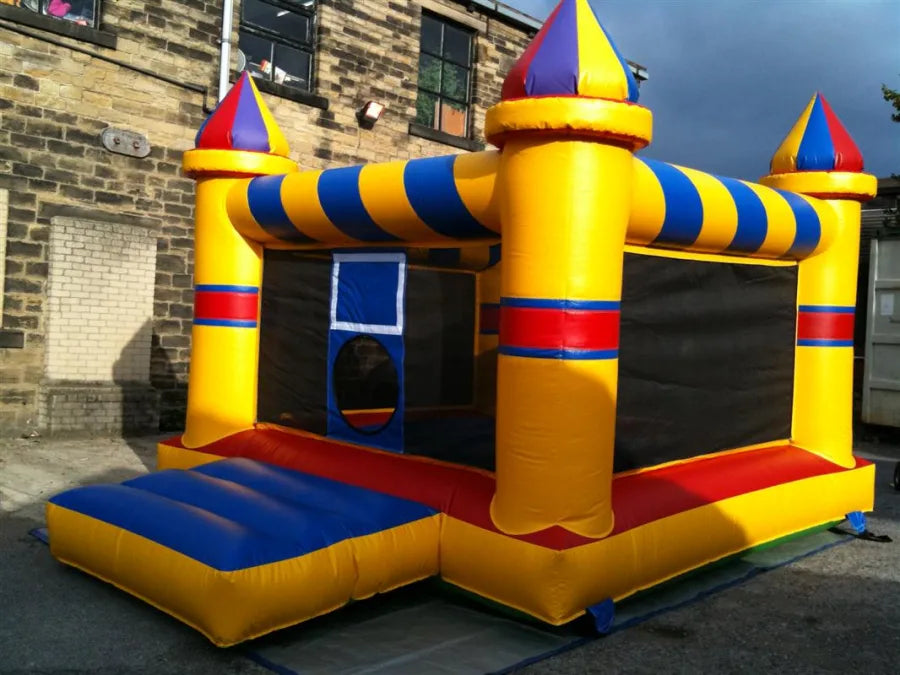 Deluxe Netted Castle - (Yellow, Red, Blue & Red) - 12x15x14ft