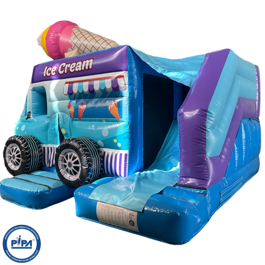 ce Cream Van Slide Combo - 16x17x10.5ft